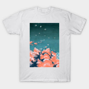 Pink Bubbly Clouds T-Shirt
